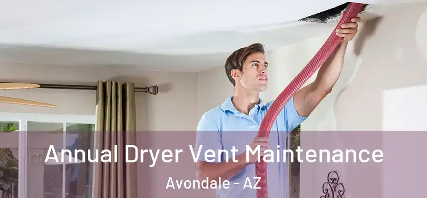  Annual Dryer Vent Maintenance Avondale - AZ